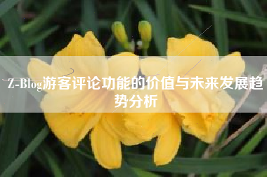 Z-Blog游客评论功能的价值与未来发展趋势分析