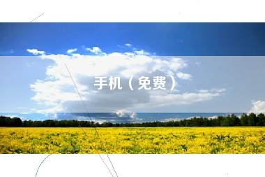 手机（免费）